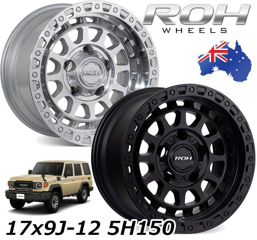 ROH ASSAULT アサルト 17インチアルミホイール 17×9J-12 5H150 正規品