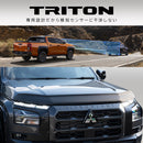 【みんカラ大賞受賞】トライトン バグガード ボンネットプロテクター LC2T 三菱 TRITON パーツ 虫除け ニュージーランド製