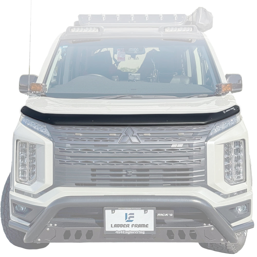 ラダーフレーム×EGR デリカd5 バグガード　後期型用 みんカラ大賞受賞】デリカD5 後期 バグガード ボディガード