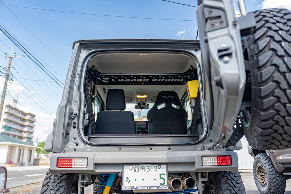 ジムニー リアラック 車内用ラック 収納用 日本製
