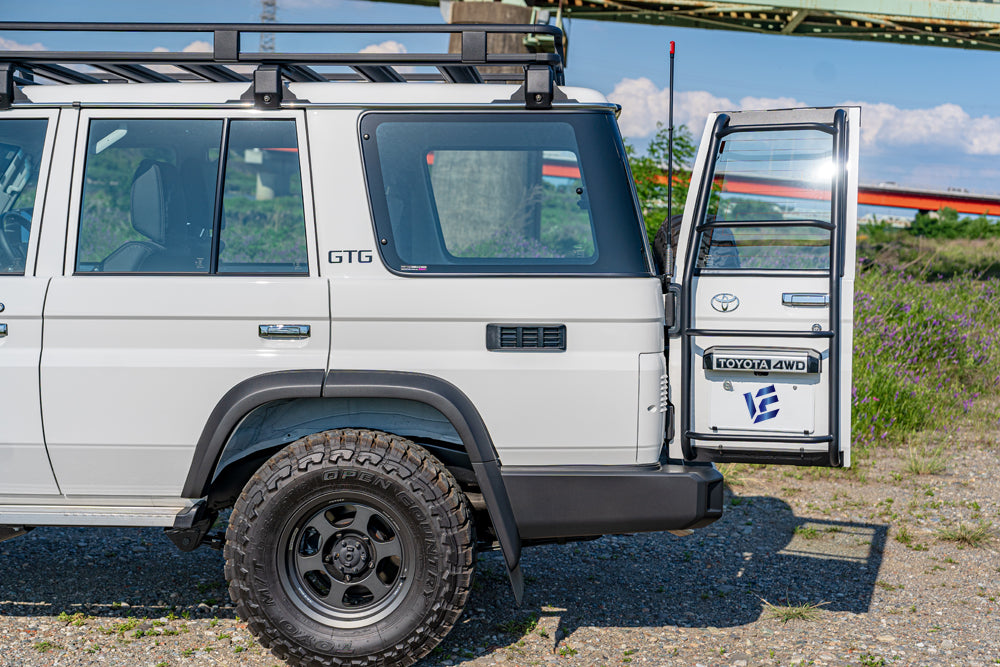 ランクル70 フラッグポールステー アンテナ基台 無線基台 LANDCRUISER 76