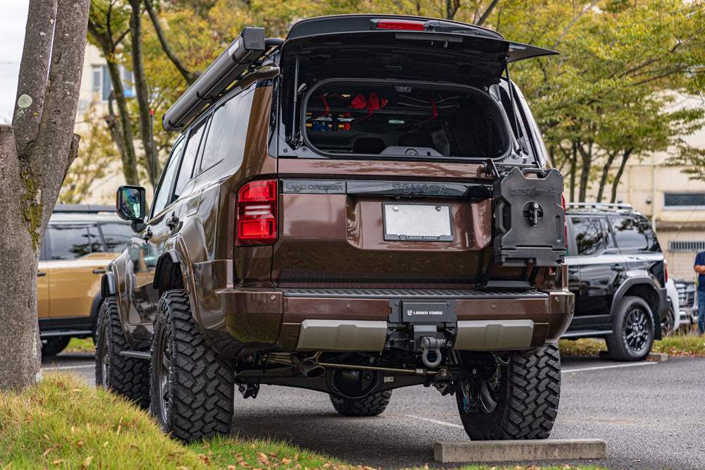 ヒッチカバー ランクル250 専用設計 LANDCRUISER250 純正ヒッチメンバー用