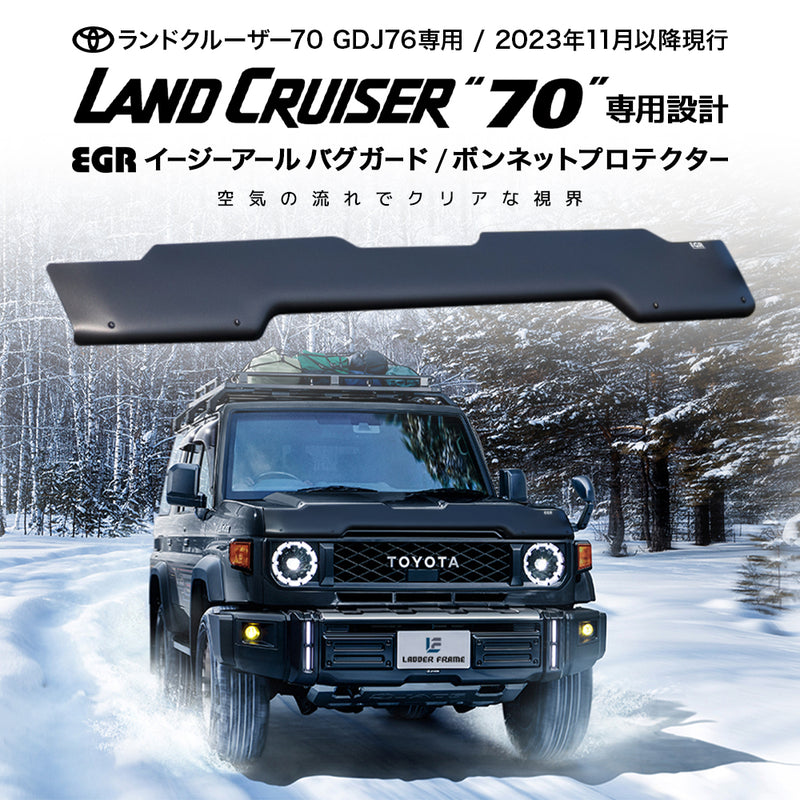 ランドクルーザー70 バグガード GDJ76 ランクル76 再再販 みんカラ大賞受賞】ランドクルーザー70 バグガード GDJ76 ランクル76