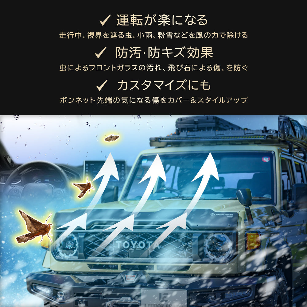みんカラ大賞受賞】ランドクルーザー70 バグガード GDJ76 ランクル76