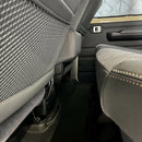 [Resale Rankle 70 Exclusive] Armrest Console Box with Drink Holder Black x Gray Leather Wood Style Land Cruiser 70 GDJ76W Center Armrest Custom Parts
