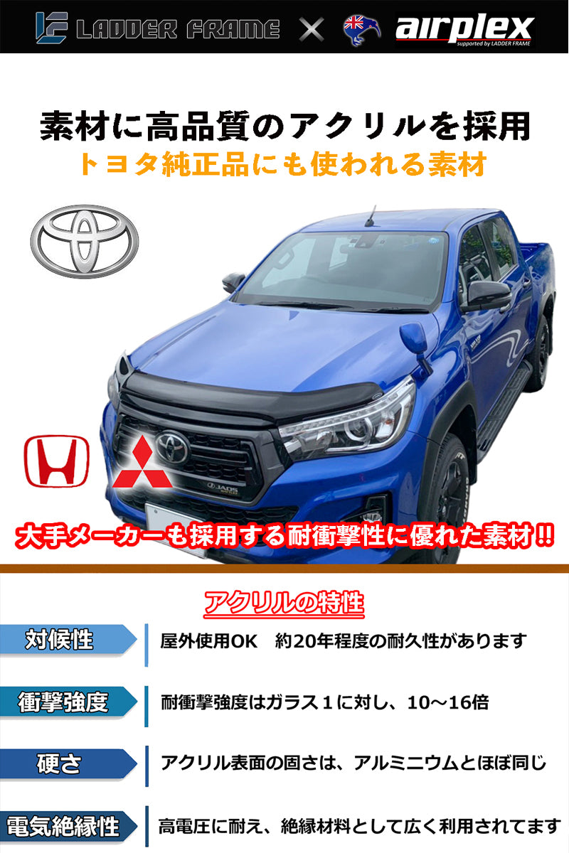 みんカラ大賞受賞】ハイラックス GUN125 前期 バグガード